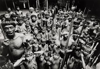 EDDIE ADAMS (1933-2004) A selection of 9 photographs from the photo essay "This is the Amazon." 1978.